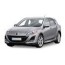 Barres de remorquage pour Mazda 3 Hatchback 2009-2014
